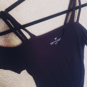 Cold shoulder top